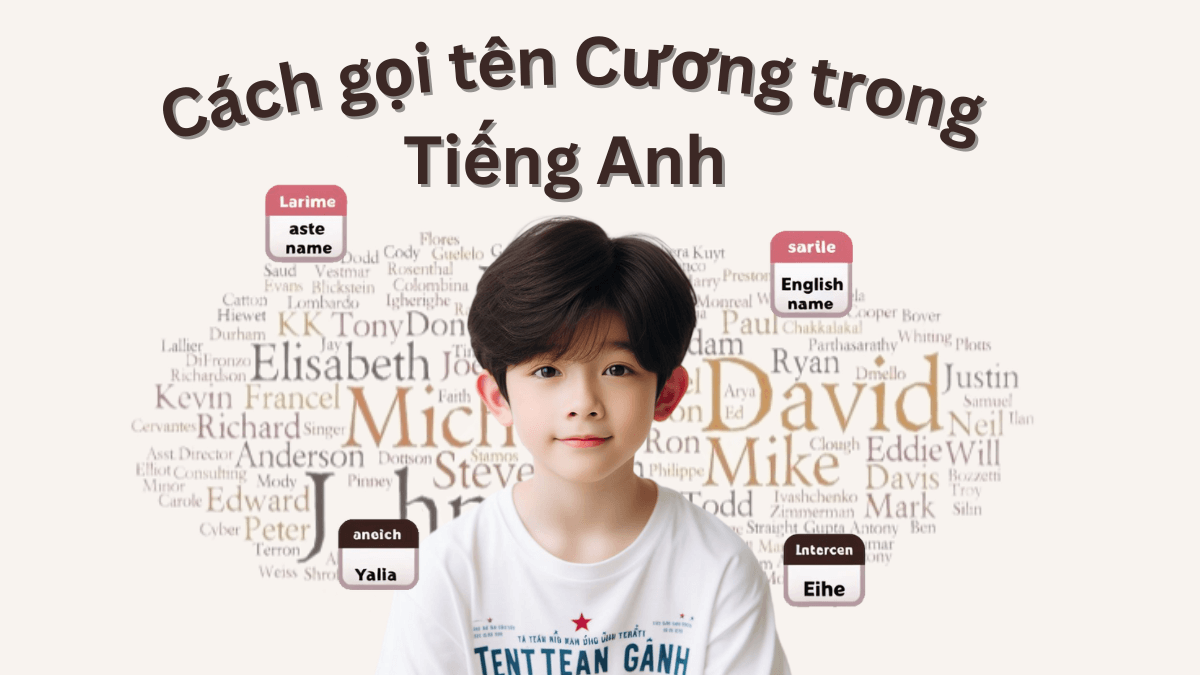 Tên Cương trong tiếng Anh là gì? Chọn biệt danh tiếng Anh hay cho tên Cương