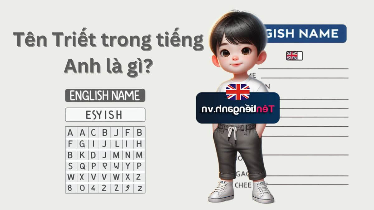 Tên Triết trong tiếng Anh là gì?