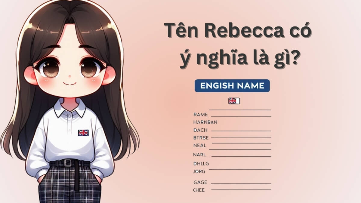 Tên Rebecca có ý nghĩa là gì?