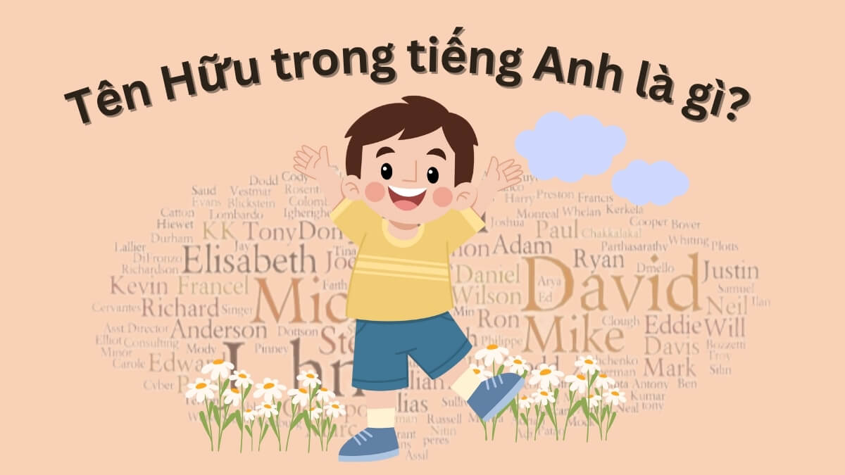 Tên Hữu trong tiếng Anh là gì?