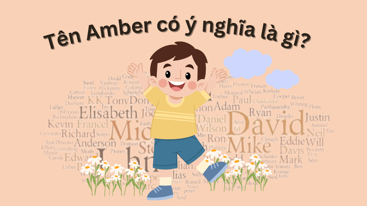 Tên Amber có ý nghĩa là gì?