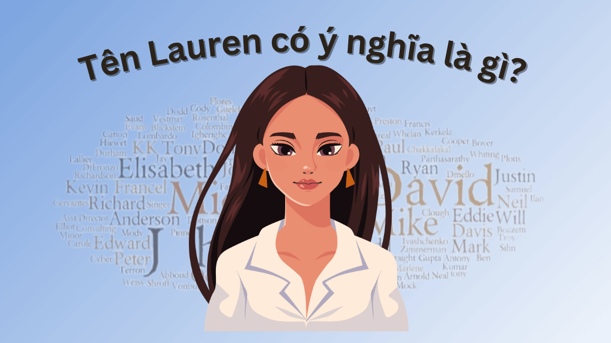 Tên Lauren có ý nghĩa là gì?